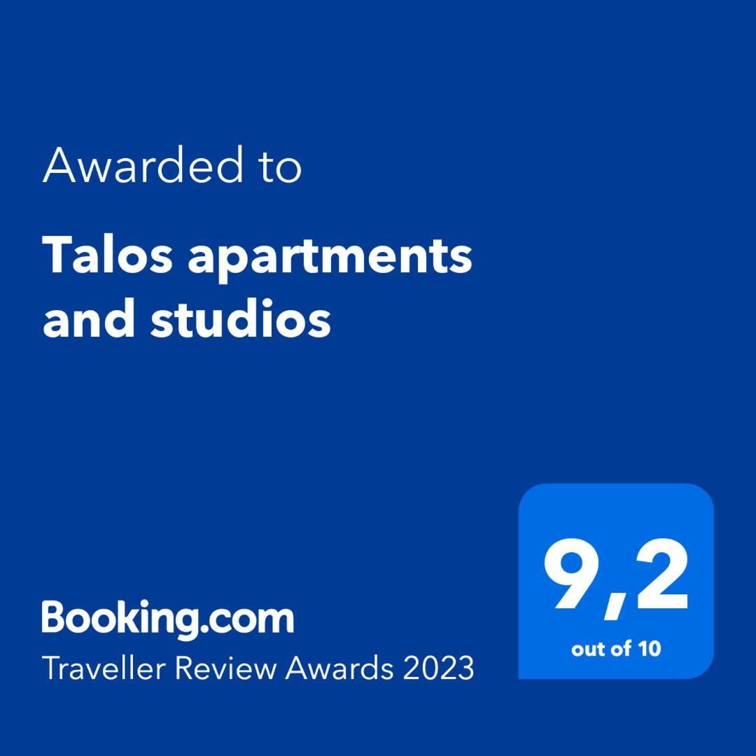 Talos Apartments And Studios Iráklio Kültér fotó
